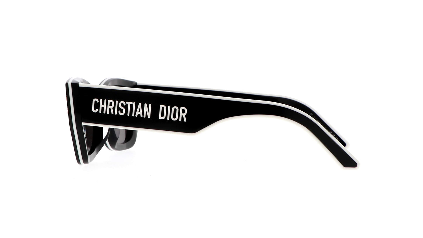 Dior Pacific S2U – Rectangular White & Navy Layered Acetate Sunglasses