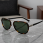 Chopard SCH881 - Oversized Acetate & Metal Sunglasses