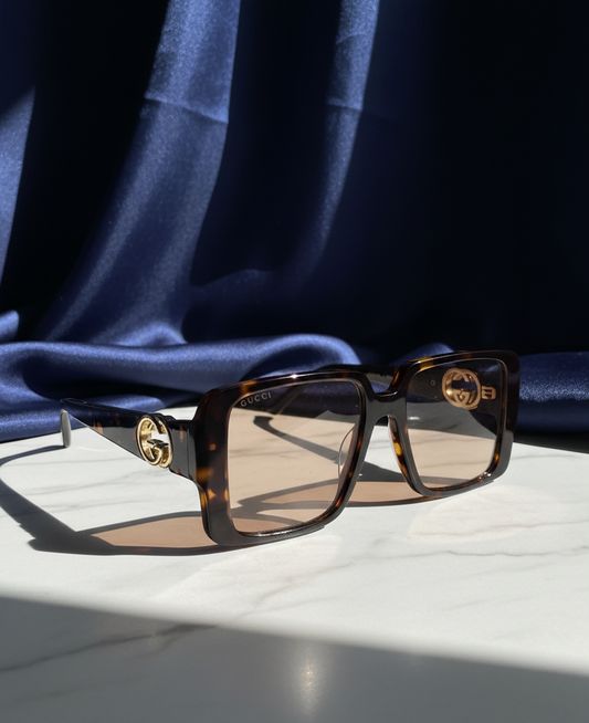Gucci GG1692S – Square Tortoise Sunglasses